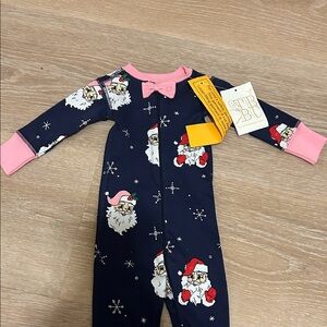 The Beaufort Bonnet Company TBBC- Dear Santa Noelle’s Night Night Footed Pjs